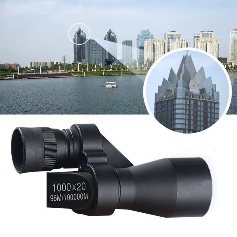 Portable Mini Pocket Monocular Telescope 1000x20 High Magnification Zoom