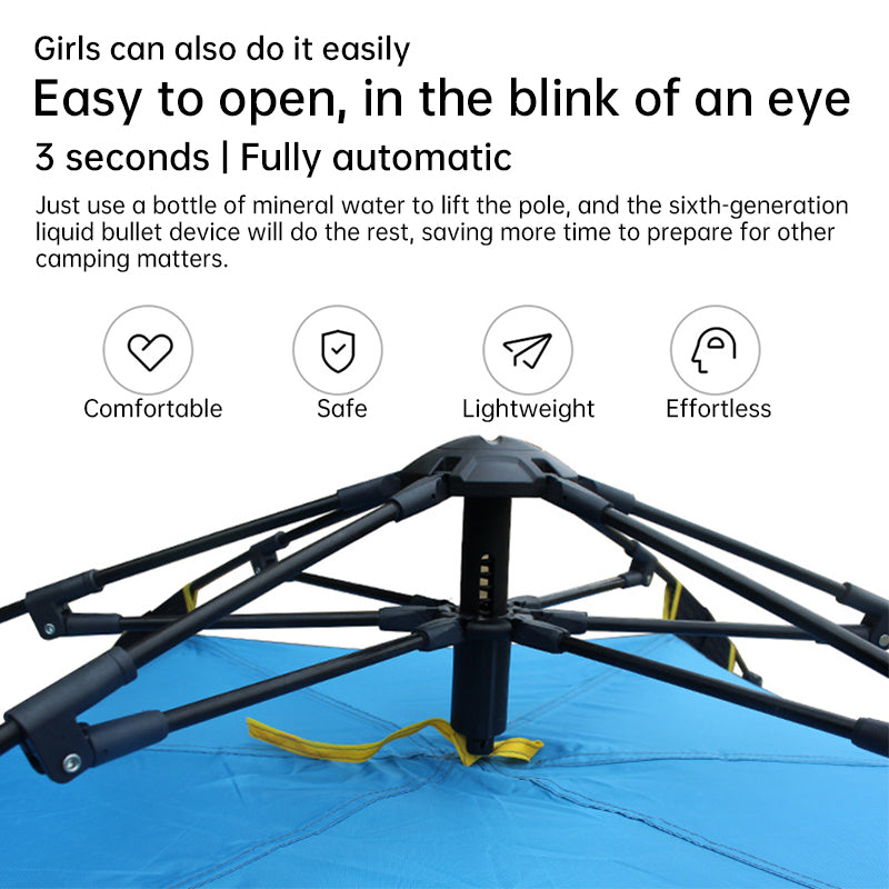 Quick-Deploy 3-4 People Outdoor Tent