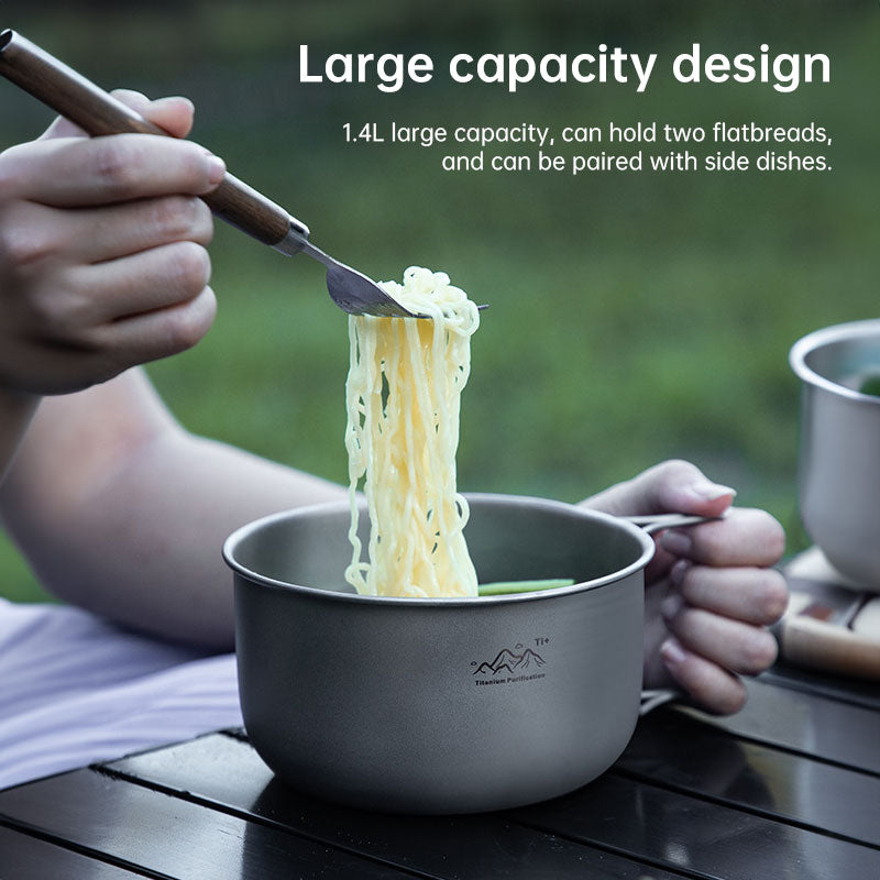 Titanium Lightweight Alloy Camping Pot