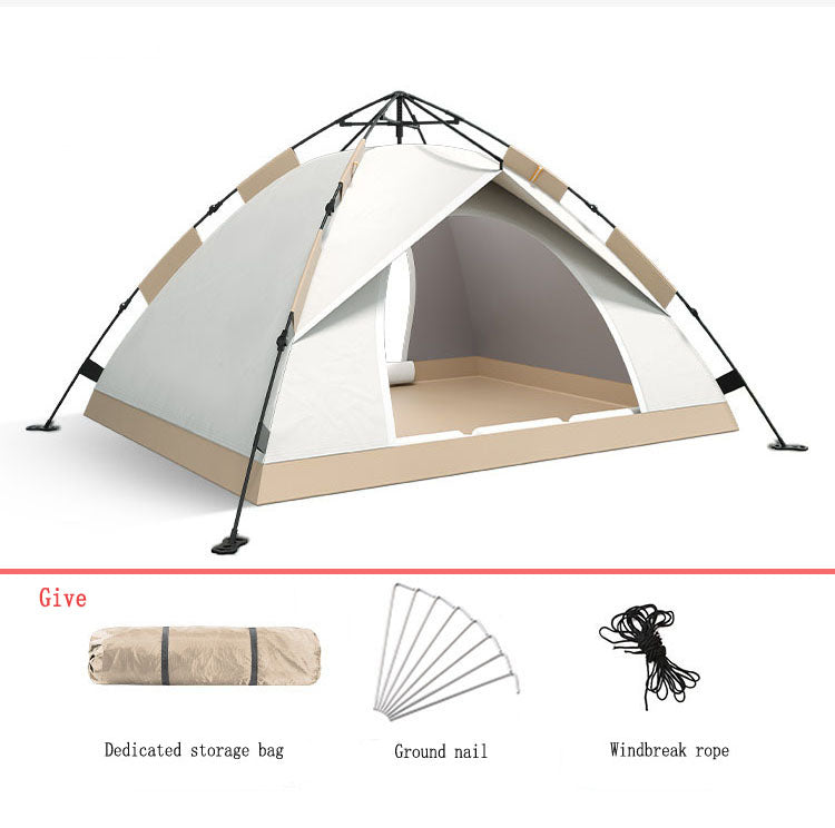 Outdoor Automatic Quick Open Tents With Two Door