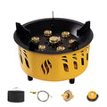 Portable Camping Gas Burner 7-Core Strong Fire Power