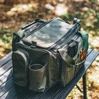 Outdoor tableware storage tactical compartment  shoulder bag