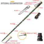 Outdoor defense Tactical stick Alpenstock Hiking  equipment
