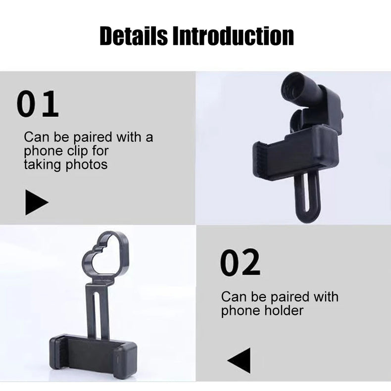 Portable Mini Pocket Monocular Telescope 1000x20 High Magnification Zoom
