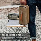 Large Capacity Portable Tableware Storage Bag for Outdoor