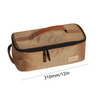 Large Capacity Portable Tableware Storage Bag for Outdoor