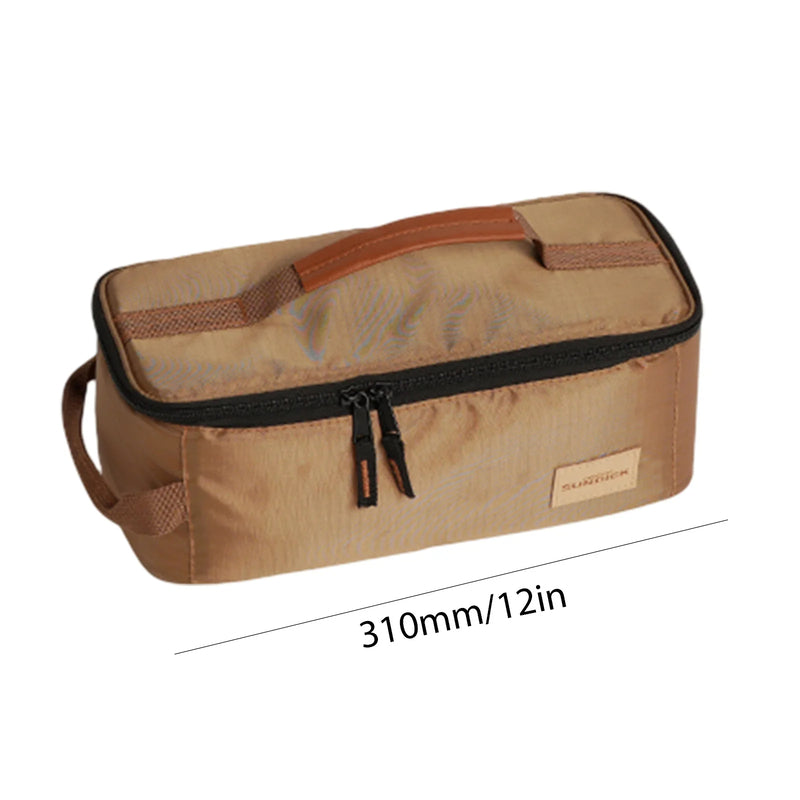 Large Capacity Portable Tableware Storage Bag for Outdoor