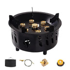 Portable Camping Gas Burner 7-Core Strong Fire Power