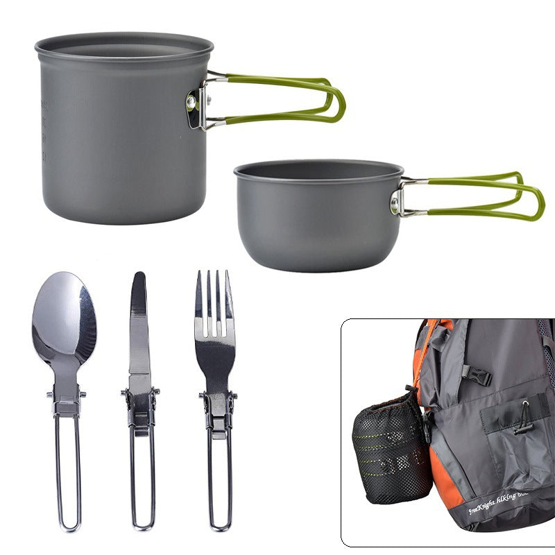 Outdoor Equipment, Outdoor Set Portable Camping Cookware