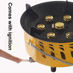 Portable Camping Gas Burner 7-Core Strong Fire Power