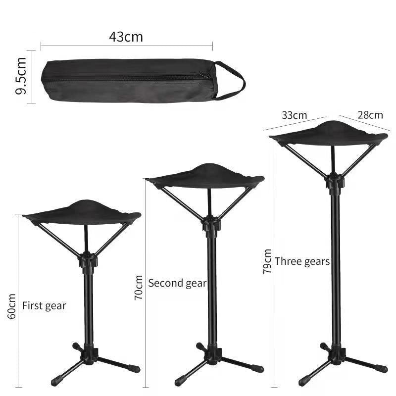 Outdoor Camping Stool Fishing Lineup Stool