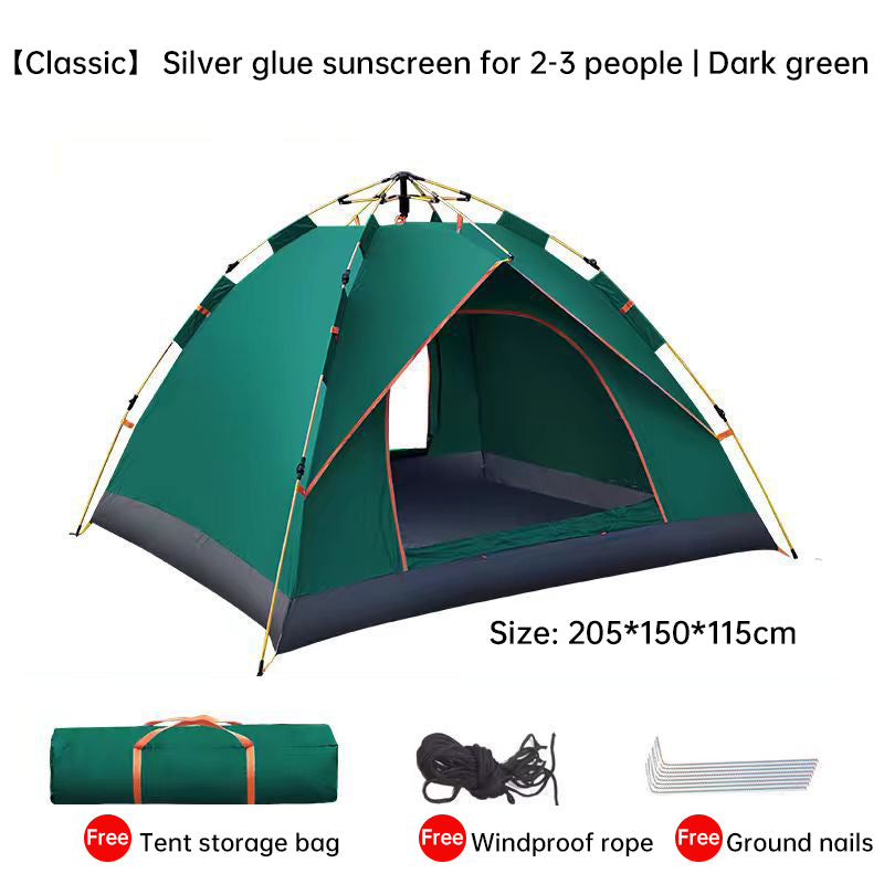 Quick-Deploy 3-4 People Outdoor Tent