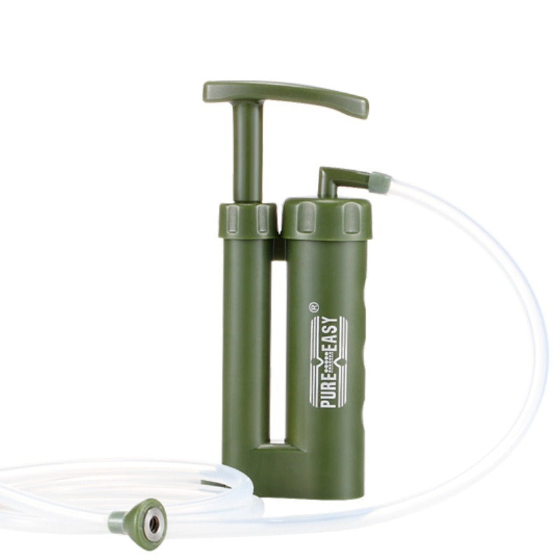 Outdoor emergency rescue water filter pump