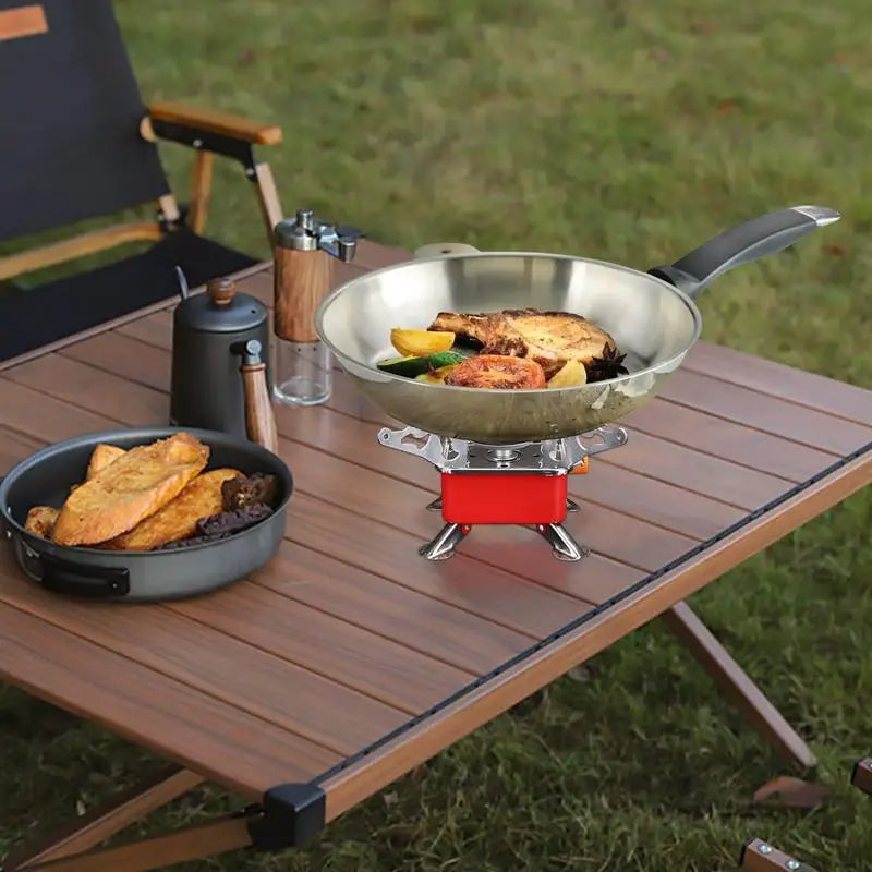 Outdoor Gas Tank Stove for Backpacking Camping Hiking and Picnic