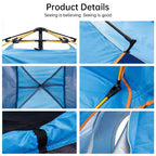 Quick-Deploy 3-4 People Outdoor Tent