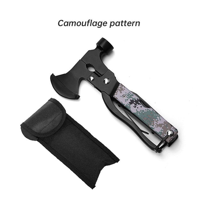 Outdoor camping multifunctional portable pliers hammer