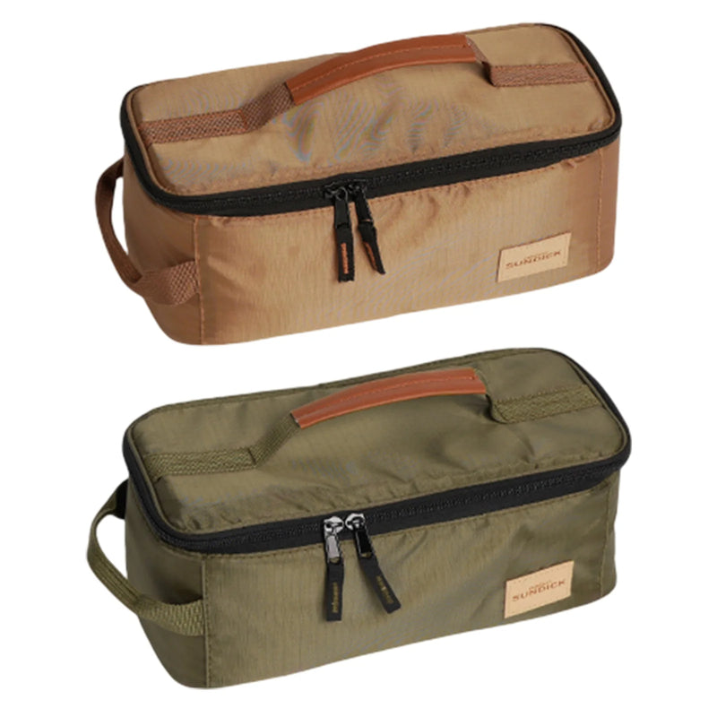 Large Capacity Portable Tableware Storage Bag for Outdoor