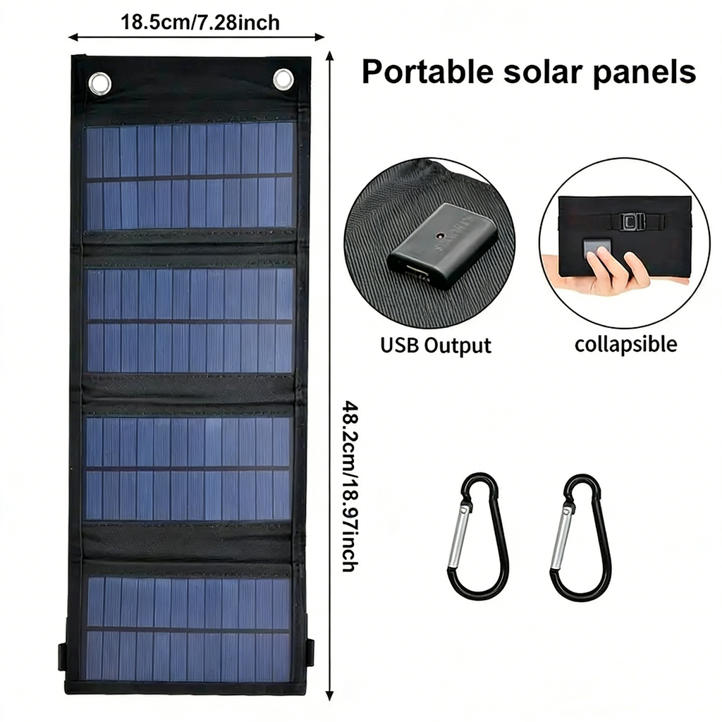 20W solar panel charging solar photovoltaic panel outdoor