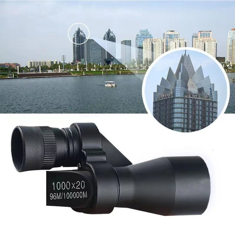 Portable Mini Pocket Monocular Telescope 1000x20 High Magnification Zoom