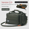Outdoor tableware storage tactical compartment  shoulder bag