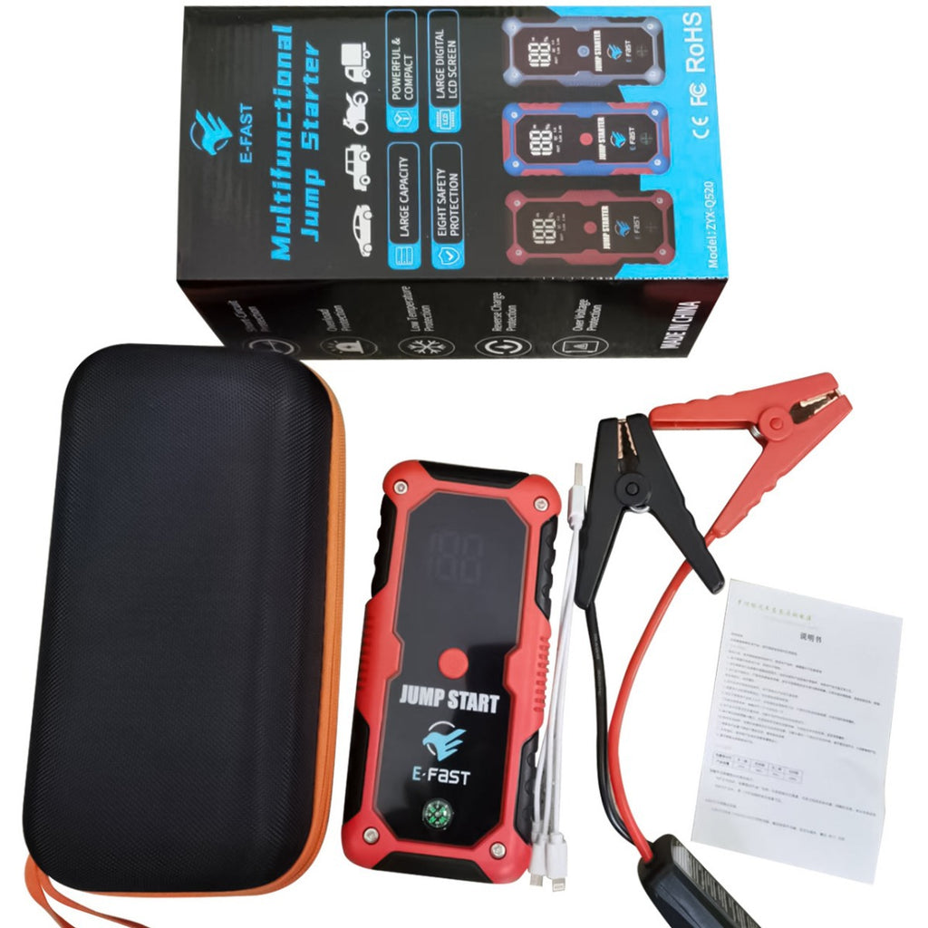 ZYX-Q520 Portable  Emergency Car Starter Power Bank 12V
